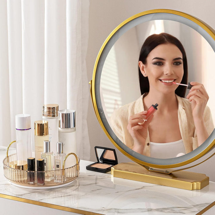 Make Up Organizer, 360° Drehbar Kosmetik Organizer, Beauty Organizer, Hautpflege Organizer für Badez