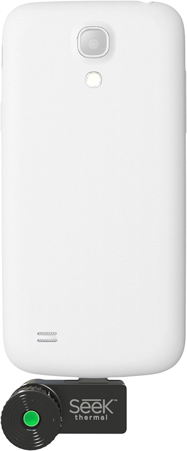 Seek Thermal Compact XR - Preiswerte Wärmebildkamera mit Erweiterter Sichtweite, Micro-USB Anschluss