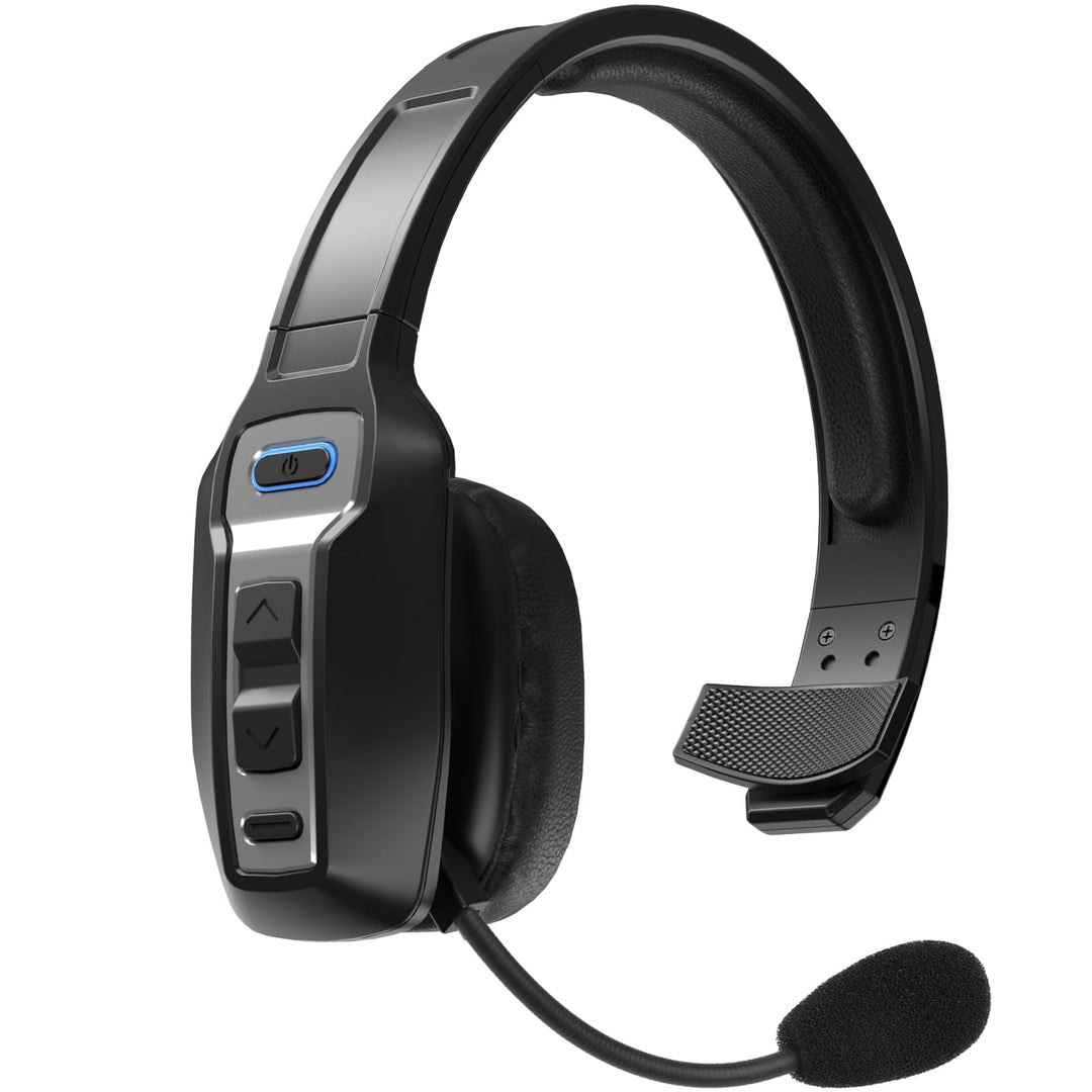 ShinePick PC-Kopfhörer mit Mikrofon – Bluetooth-Ohrhörer, geräuschunterdrückende Mono-Kopfhörer, wie