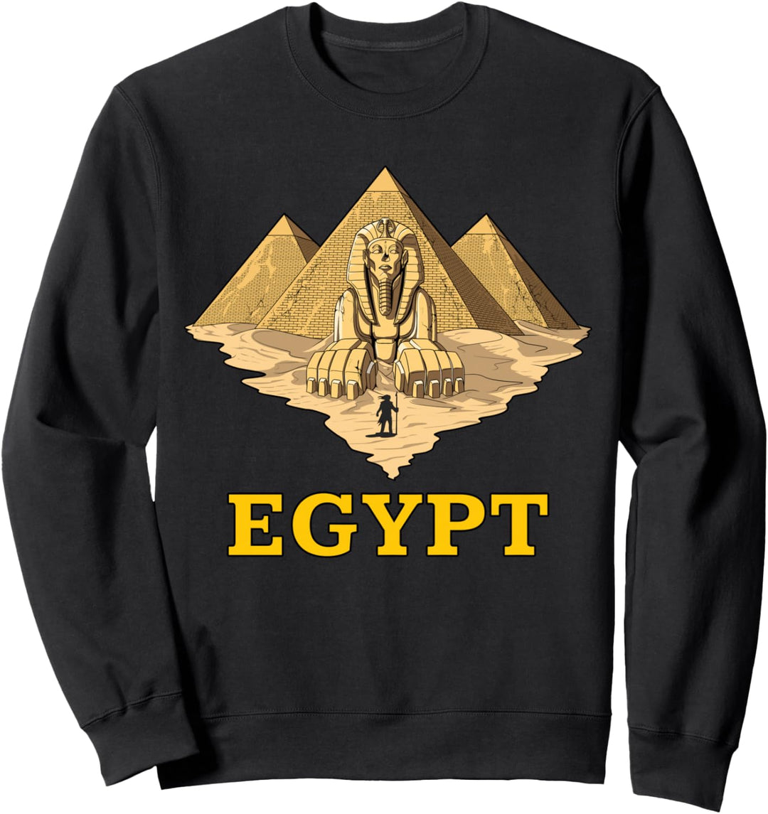 ägyptische Pyramiden Pharao Tutankhamun Mythologie Sweatshirt
