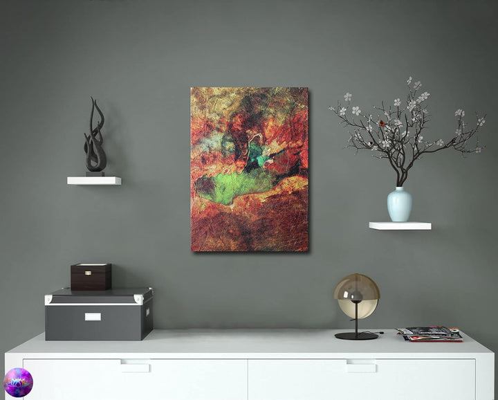 Original Gemälde Abstrakte Malerei Unikat - Strukturgemälde Acrylgemälde Moderne Kunst Wandkunst Hom