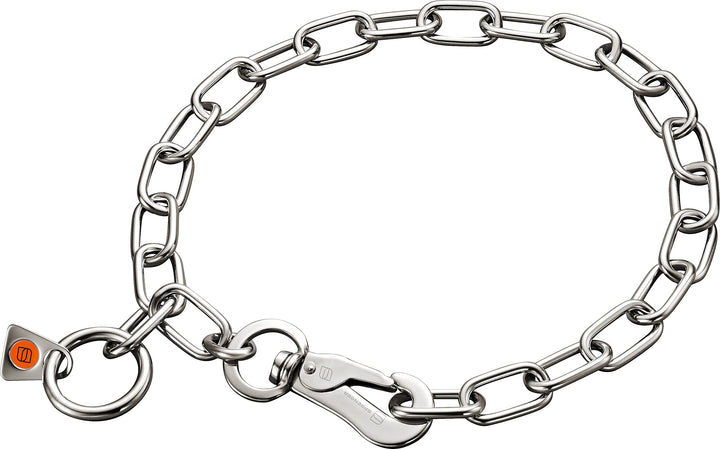Sprenger Hundehalskette mit Sprenger Haken aus Edelstahl 3mm I Grösse individuell einstellbar I Hals