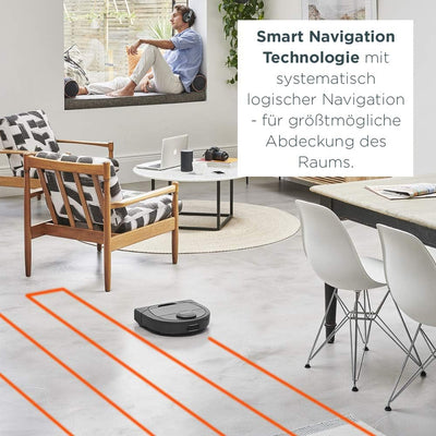 Neato Robotics Botvac D7 Connected - Premium Saugroboter mit Ladestation, Wlan & App - Staubsauger R