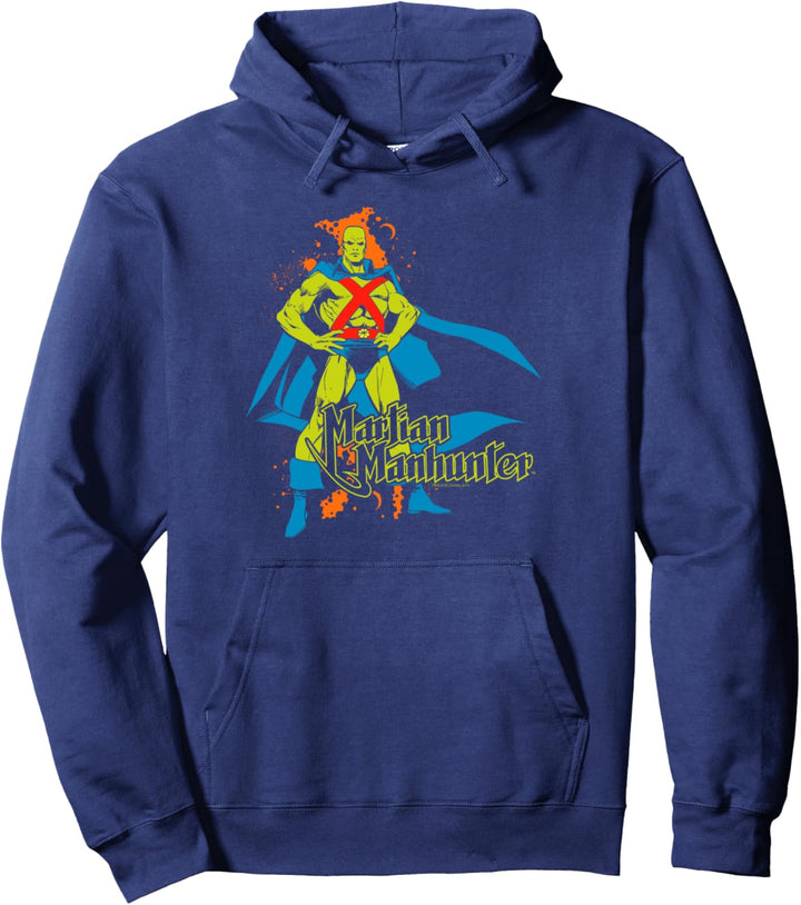 Justice League Martian Manhunter Pullover Hoodie