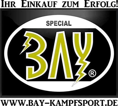 Bay RUND No. 33 Coachinh Mitt 33 x 33 x 12 cm schwarz/orange Leder PU Schlagpolster, Schlagkissen, P