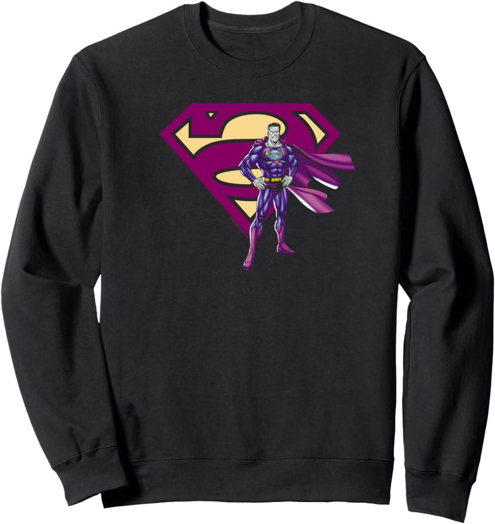 Superman Bizarro & Logo Sweatshirt