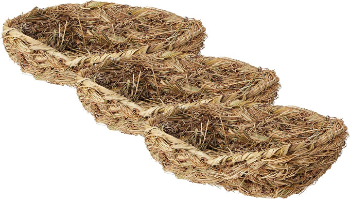 TRIXIE 61153 Grasbett, Kaninchen, 33 × 12 × 26 cm (Packung mit 3) 1 Stück (3er Pack), 1 Stück (3er P