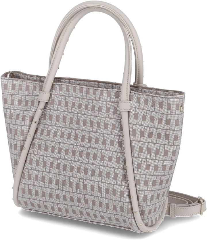 Tamaris Shopper Linn 32265 Damen Handtaschen Ornament Einheitsgrösse Lighttaupe, Einheitsgrö&#x