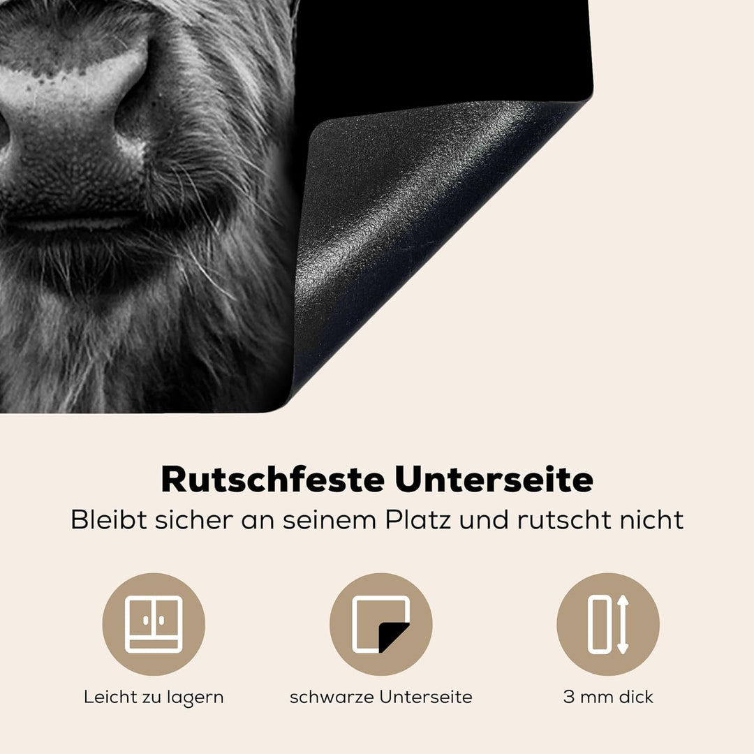 Herdabdeckplatte Einteilig Induktionsmatte Küche Abdeckung Ceranfeld Herd Abdeckplatte Vinyl Matte A