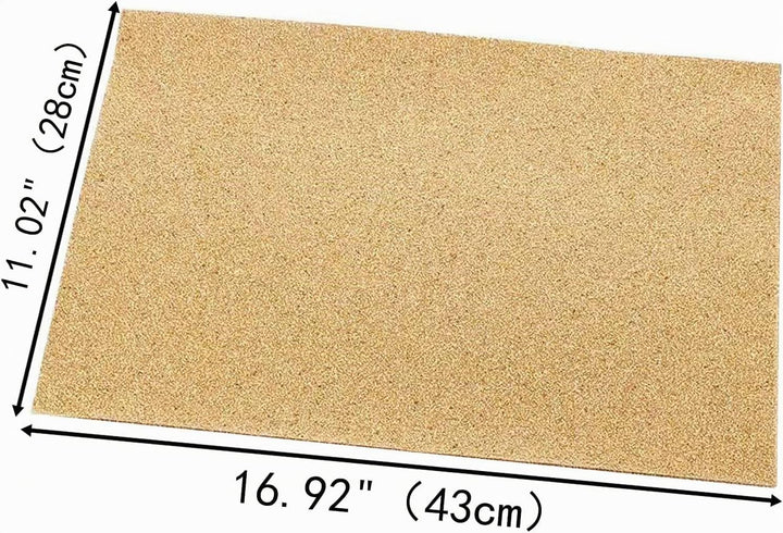 40 Stück Kiespapier für Vogelkäfig, 43 x 28 cm Vogelkäfig-Kies, Schleifpapier für Vögel, Einfach zu