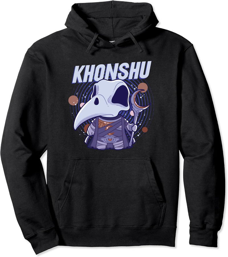 Marvel Moon Knight Khonshu Centered Space Backdrop Pullover Hoodie