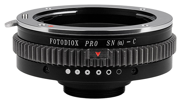 Fotodiox Pro Lens Mount Adapter Compatible with Sony A-Mount and Minolta AF Lenses to C-Mount Camera