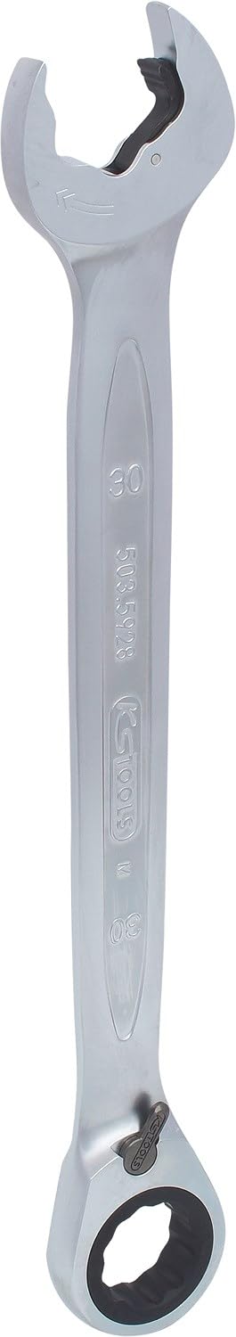 KS Tools KS 504 Tools 5035928 DUO GEARplus Ringmaulschlüssel, Maul-Ratschenfunktion, 30 mm, umschalt