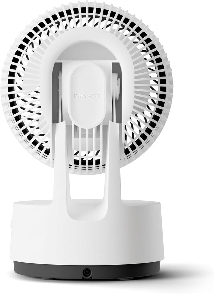 MeacoFan Sefte® 6 Tischventilator, 21 cm, austauschbarer Akku, bis zu 26 Std. Laufzeit, leise ab 22