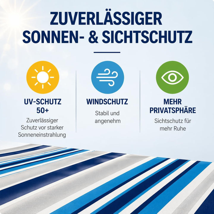 home Trends Markisenstoff 4m Markise mit Volant 5 X 3.5 m Markisenbespannung ersatzstoff 487 x 350 c