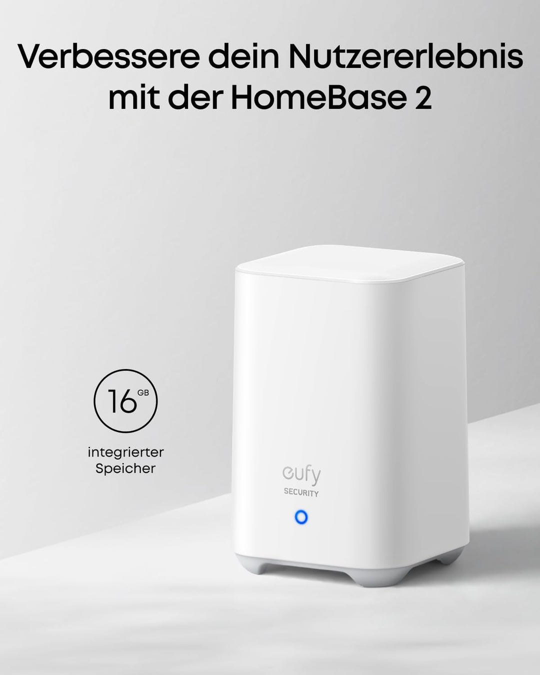 eufy Security eufyCam E40 2-Kamera-Set mit Homebase 2, kabellose 2K Solarkamera für aussen, mit inte