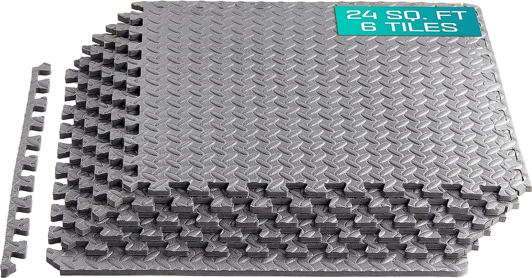 Yes4All 60x60 cm bis zu 11.1 m², Set 6/12/30 Puzzlematte Premium Schutzmatten Bodenschutz Bodenflies