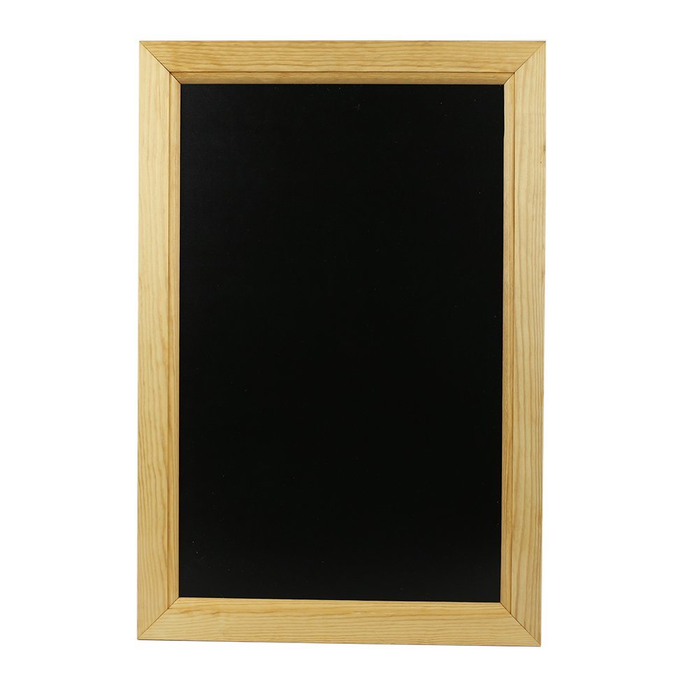 Chalkboards UK Gerahmte Tafel, Holz, Schwarz, A2, 625 x 450 mm A2 (62.4 x 45 x 1.5 cm), A2 (62.4 x 4