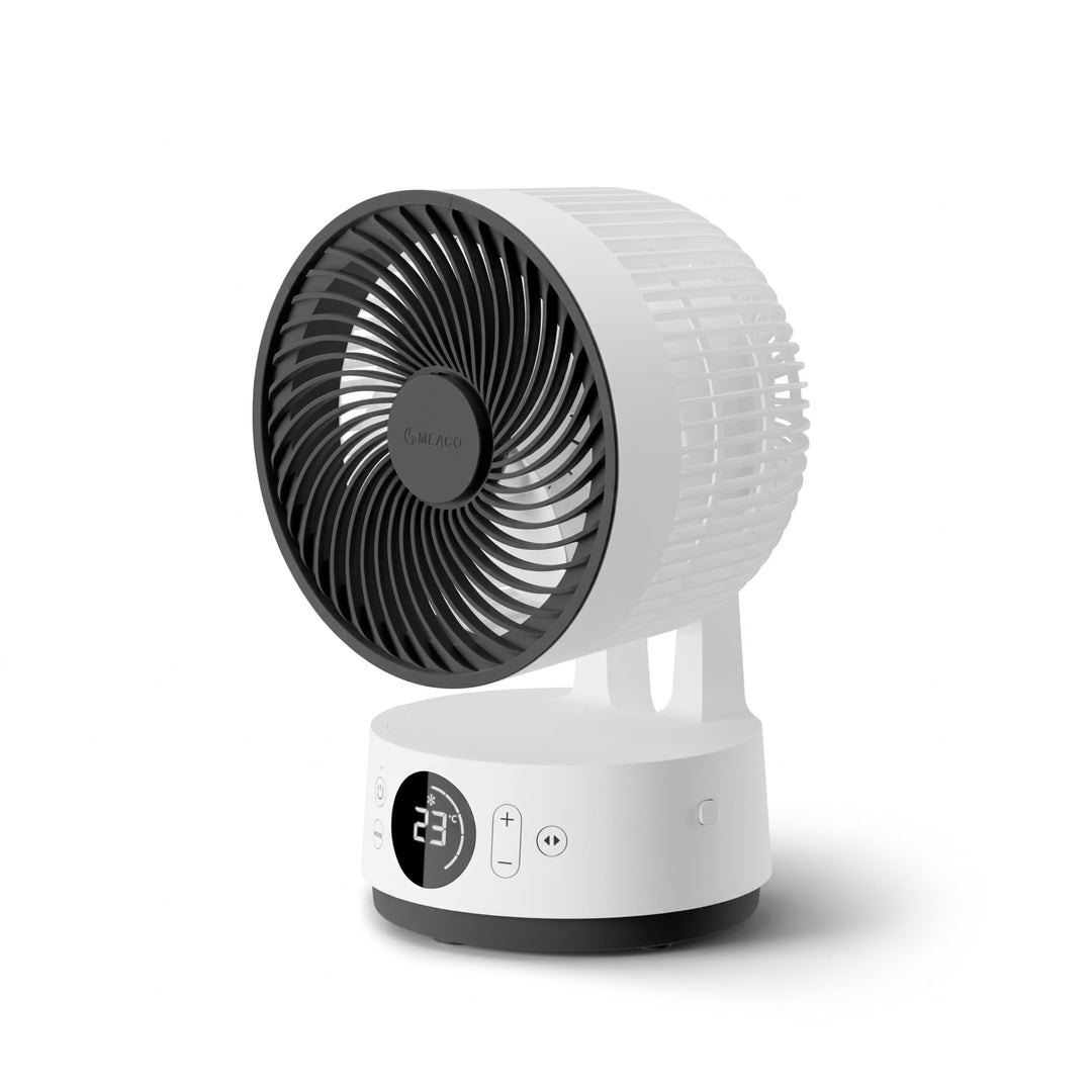 MeacoFan Sefte® 6 Tischventilator, 21 cm, austauschbarer Akku, bis zu 26 Std. Laufzeit, leise ab 22