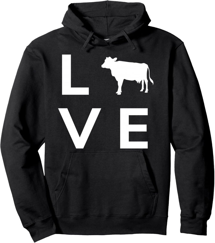 Kuh Landwirt Bauer Landwirtschaft Kühe Rinder Milchbauer Pullover Hoodie