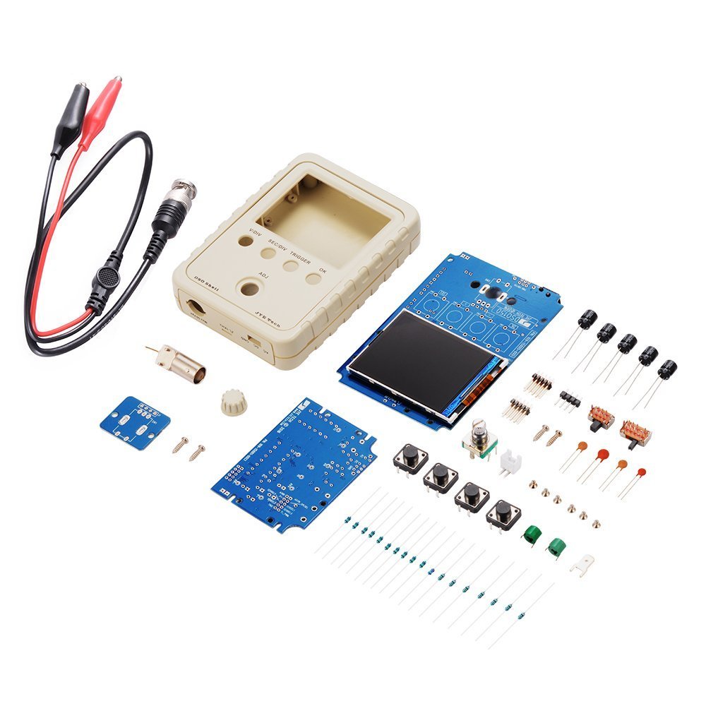DollaTek DSO150 Digitale Shell Oszilloskop 2.4 "TFT 1Msps DIY Gehäuse Sonde Kit Elektronische Traini