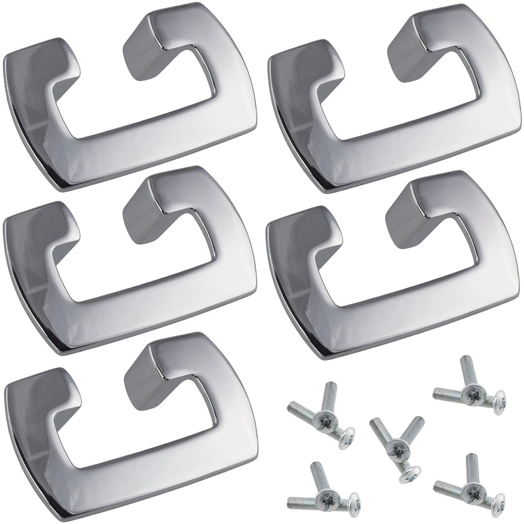 AERZETIX - C41760-5er-Set Möbelgriffe achsabstand 32 mm - für schrank wandschrank schublade einricht