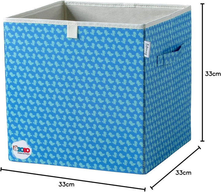 meets Bobo Siebenschläfer Aufbewahrungsbox mit Streuprint für Kinder – Box mit dem beliebten Siebens