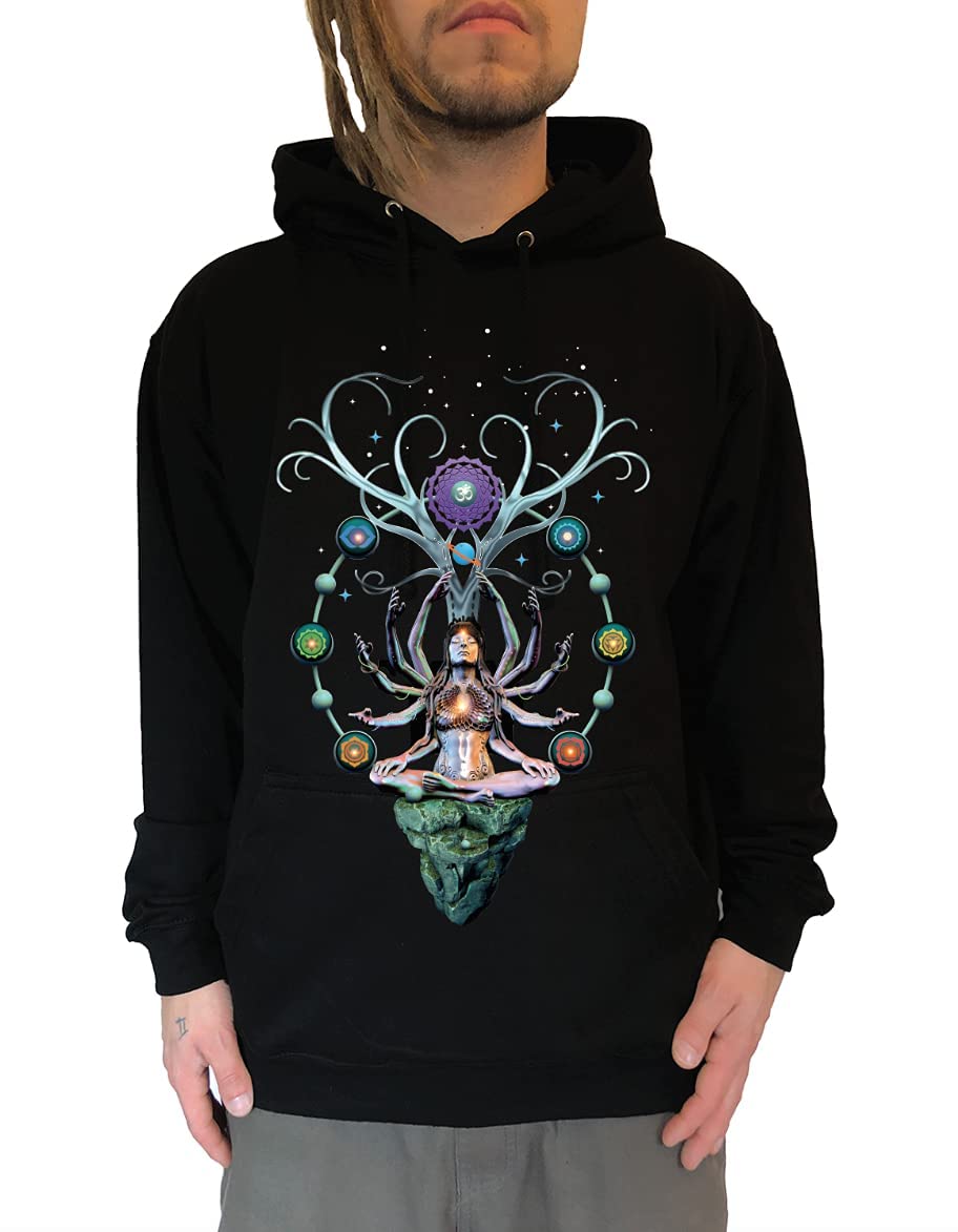 Yoga Hoodie Chakren Meditation (XL), XL