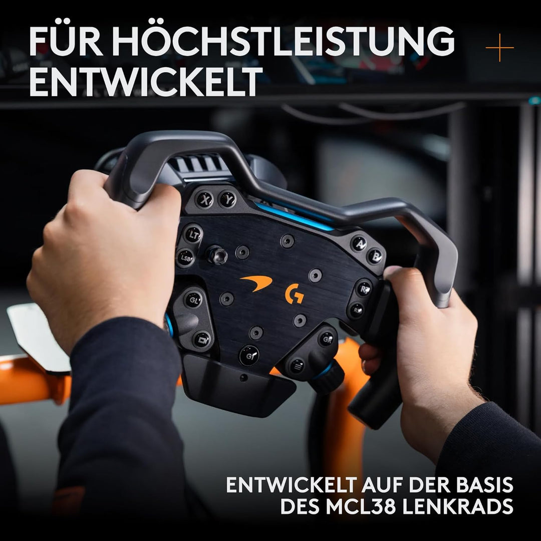 Logitech G RS Formula Wheel McLaren Racing Edition – Racing Sim Rennlenkrad für PC, Xbox, PlayStatio
