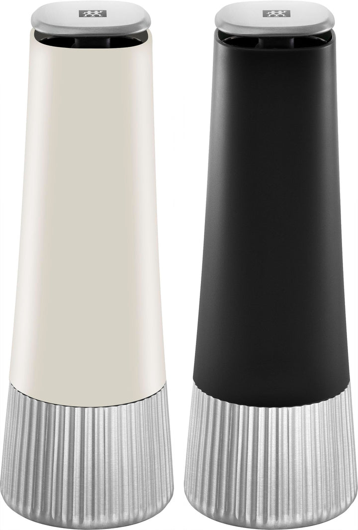ZWILLING Spices Gewürzmühlen-Set, 2-tlg, Keramikmahlwerk, stufenlos verstellbar, fein bis grob, für