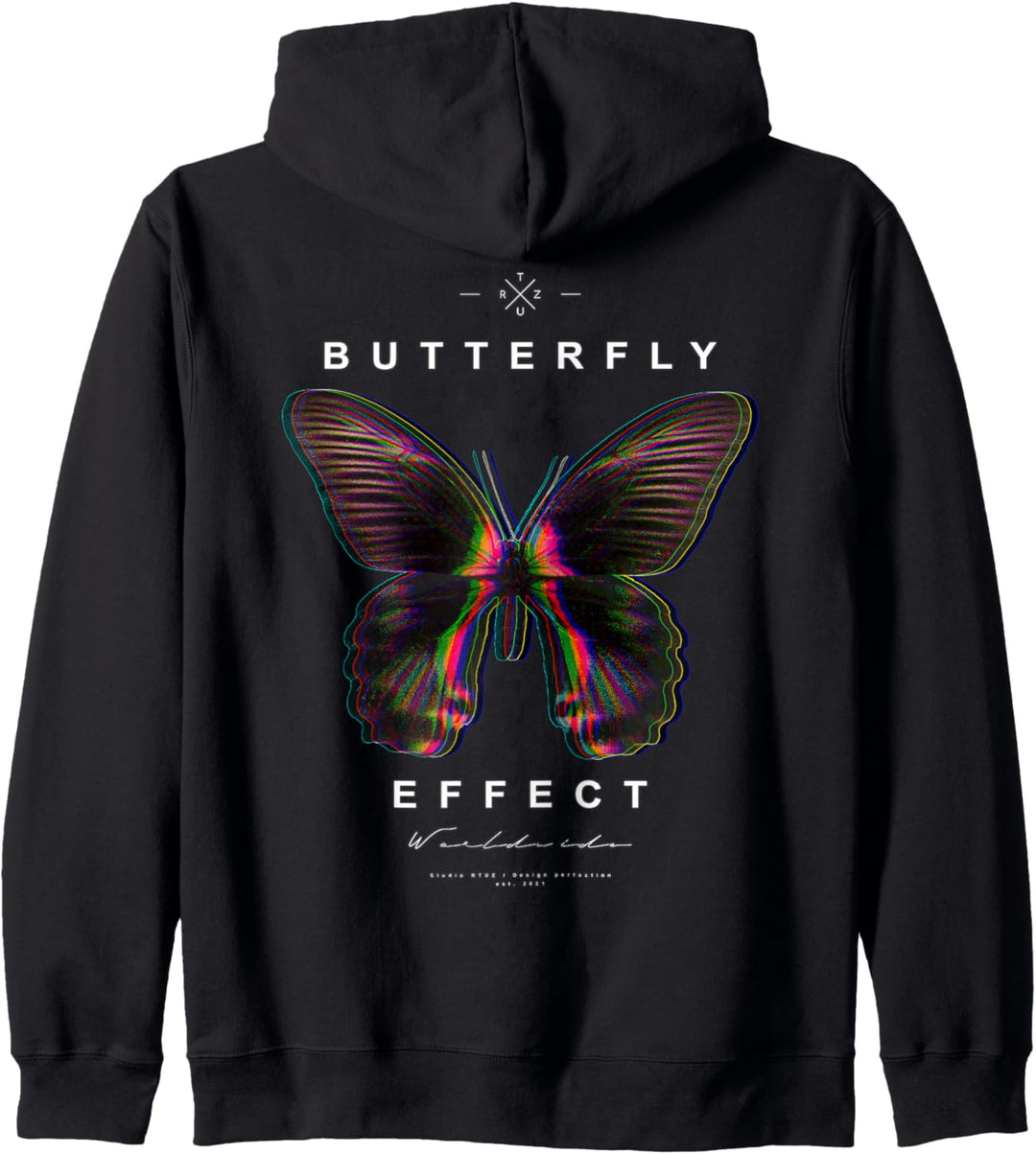 Effect Butterfly Insekt Motte Falter Chaos Schmetterling Kapuzenjacke