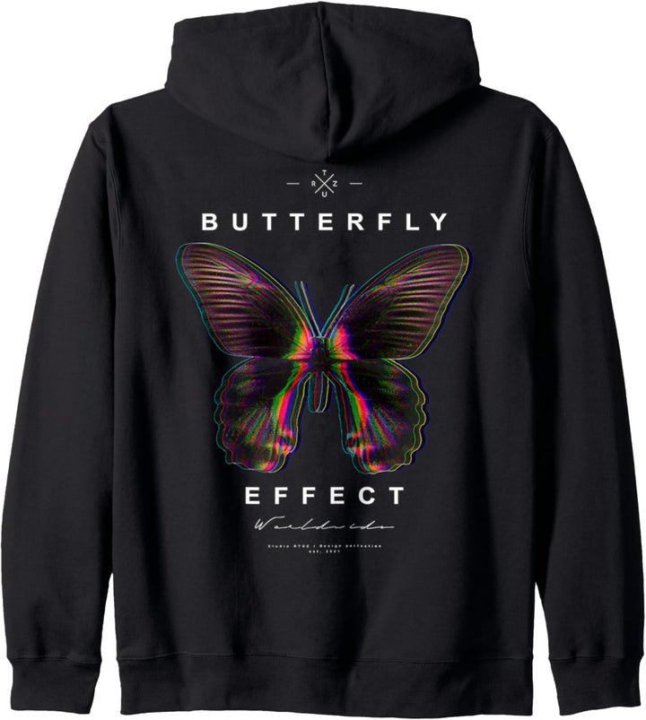 Effect Butterfly Insekt Motte Falter Chaos Schmetterling Kapuzenjacke