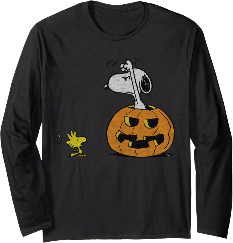 Peanuts Halloween Snoopy Woodstock Langarmshirt