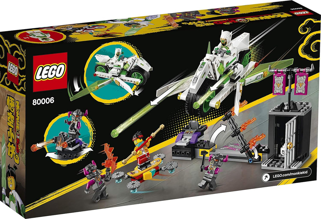 LEGO 80006 Monkie Kid Bike des weissen Drachenpferds