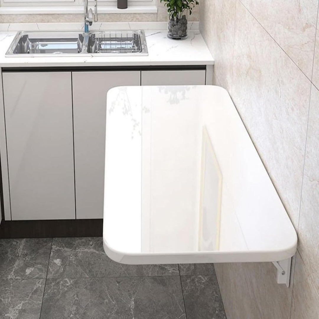 OHMG Klapptisch,Wandklapptisch Schreibtisch,Platzsparender Schwimmender Schreibtisch,Zusammenklappba