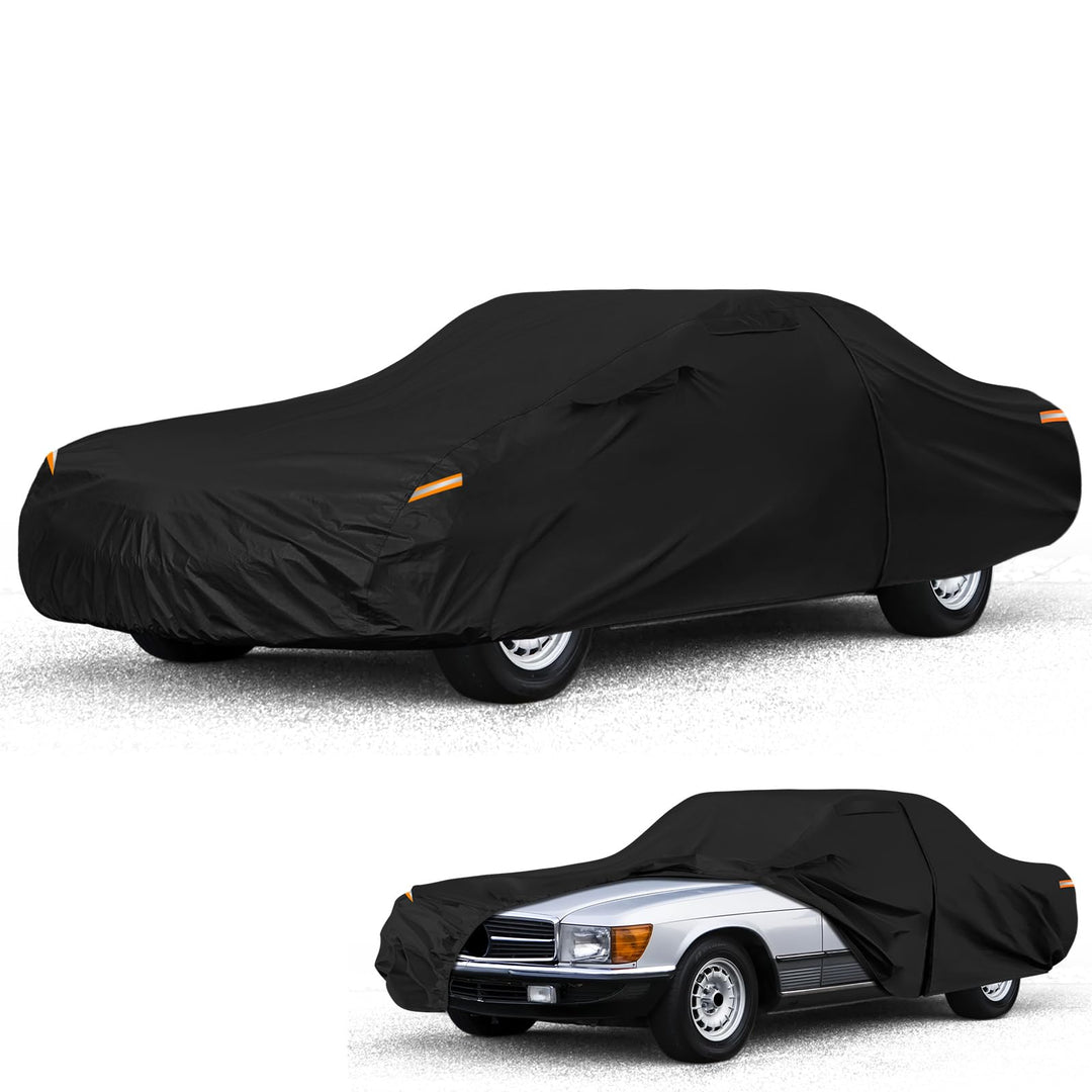 Autoabdeckung Wasserdicht für 1981-2002 Mercedes-Benz SL-Class, Vollgarage Autoplane Auto Abdeckplan