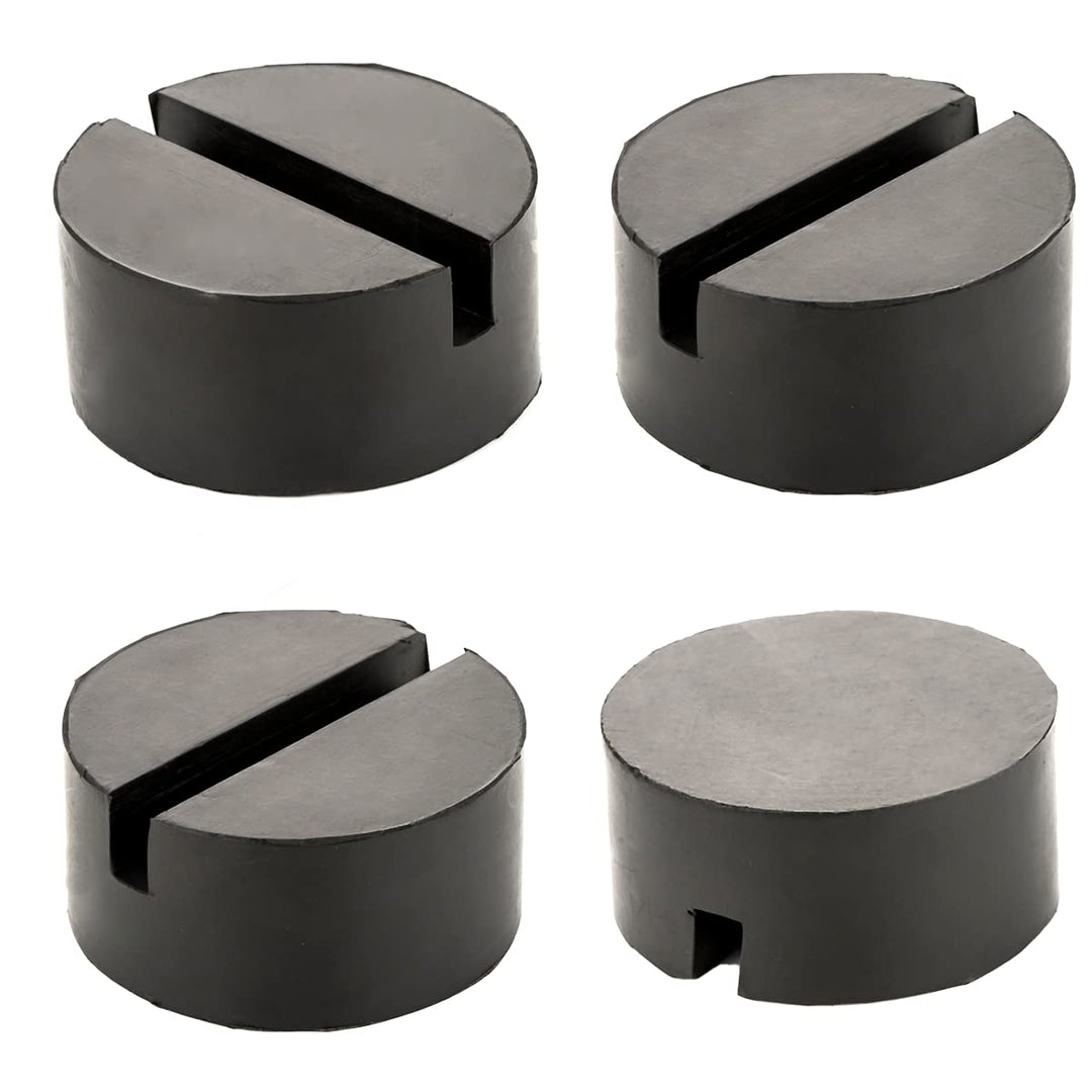 LST 4X Wagenheberaufnahme 75x35 mm rund Gummi Adapter Gummiblock
