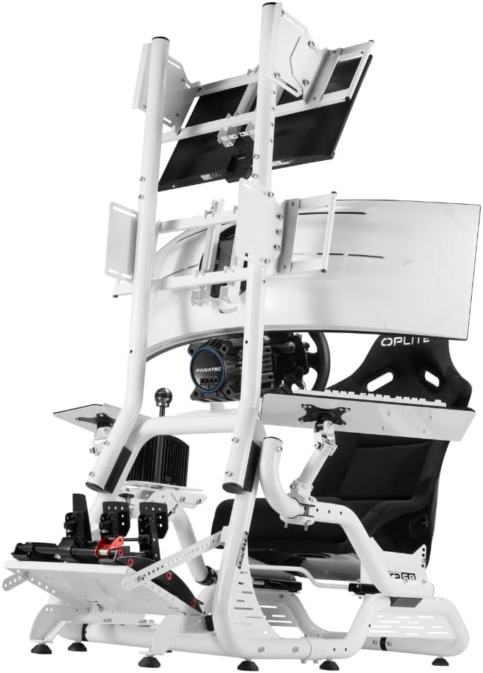 OPLite GTR S8 Monitor Stand E-Sport weiss