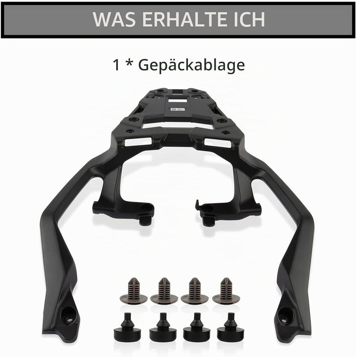 Gepäckträger Hinten,PSLER Motorrad-hinterer Gepäckbrücke, Motorradzubehör für X-ADV 750 Forza 750 CN
