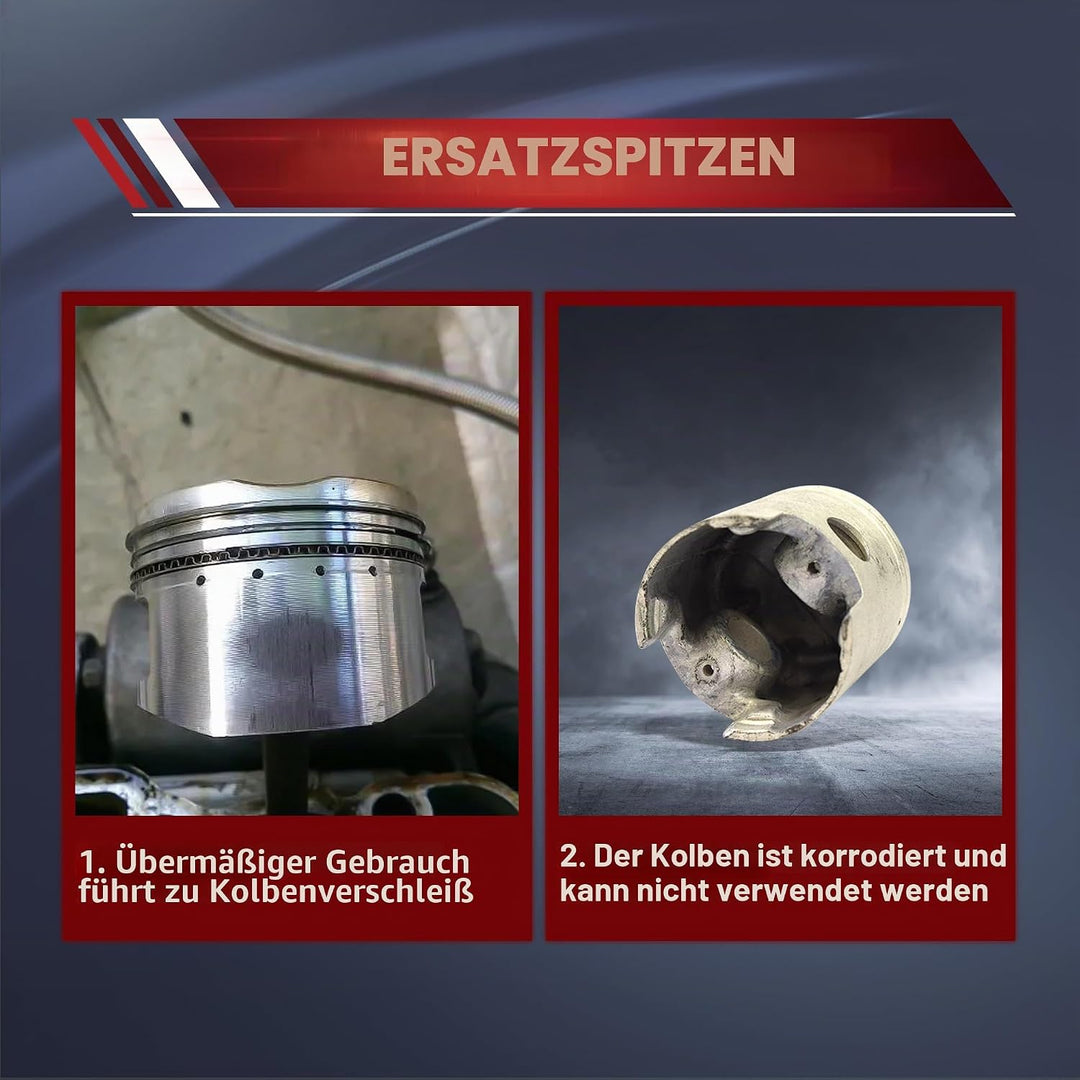 WOOSTAR 40mm Kolbenring Kit Ersatz für 2 Takt 49ccm 50ccm Y-Zinger Jog Moped Roller Dirt Pitbike Go