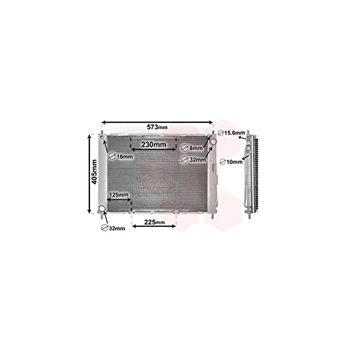 Van Wezel 4300M405 Kühlmodul