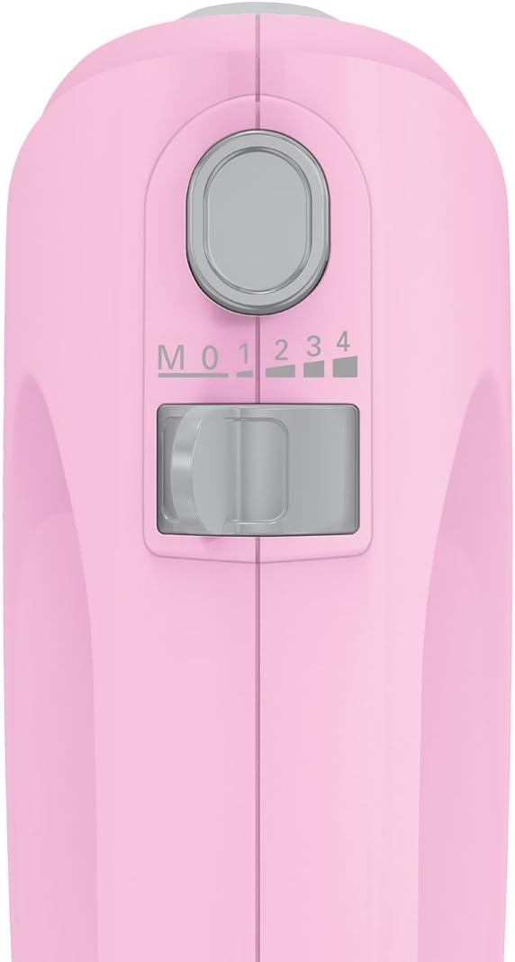 Bosch Handrührer CleverMixx Fun MFQ2210K, 2 Rührbesen, 2 Edelstahl-Knethaken,spülmaschinengeeignet,