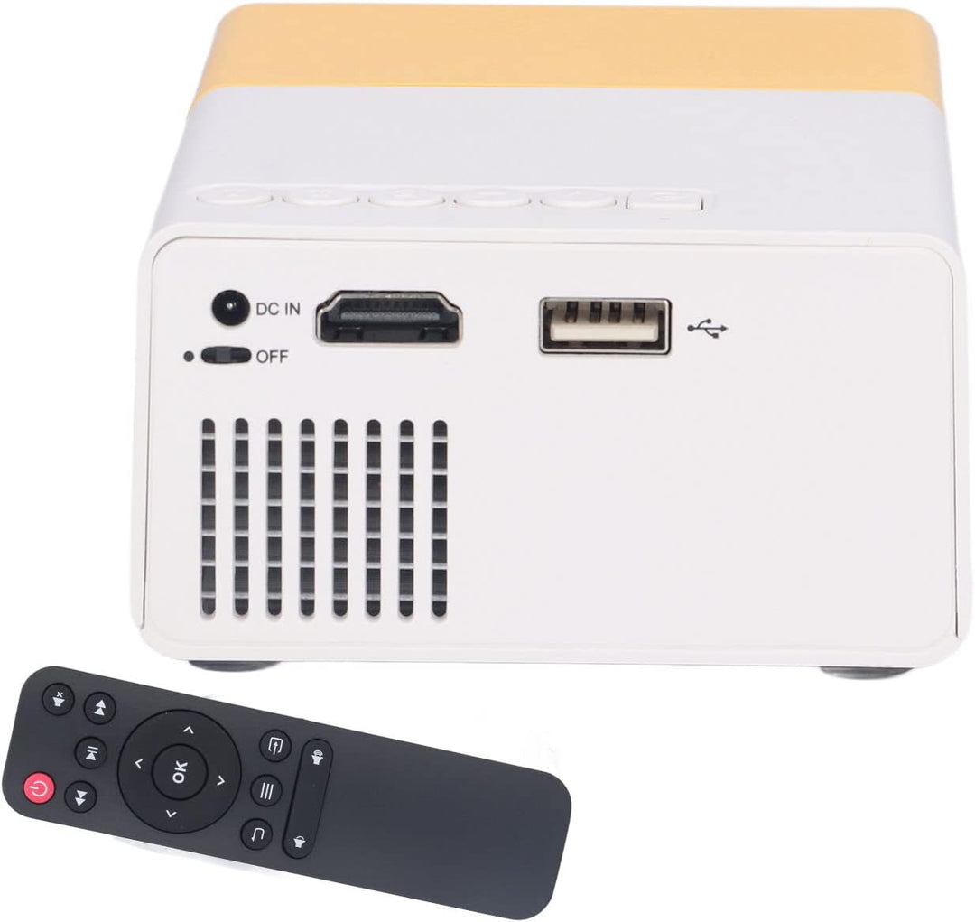 Zunate Mini-Projektor, Tragbarer Taschenprojektor, Heimkino-Filmprojektor, für IOS, für Android, für