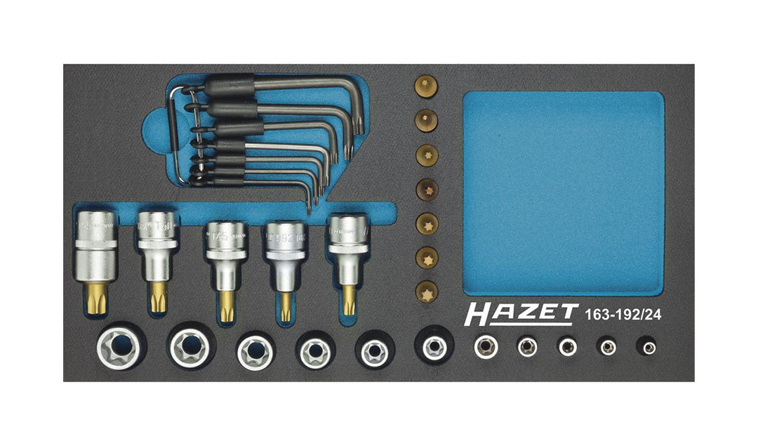 HAZET 163-192/24 Werkzeug-Sortiment 163-192/24 Multi-colour, 163-192/24 Multi-colour