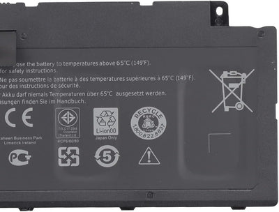 7XINbox 14.8V 58WH F7HVR G4YJM 062VNH T2T3J Ersatz Akku Batterie für Dell Inspiron 17 7737 7746 15 7