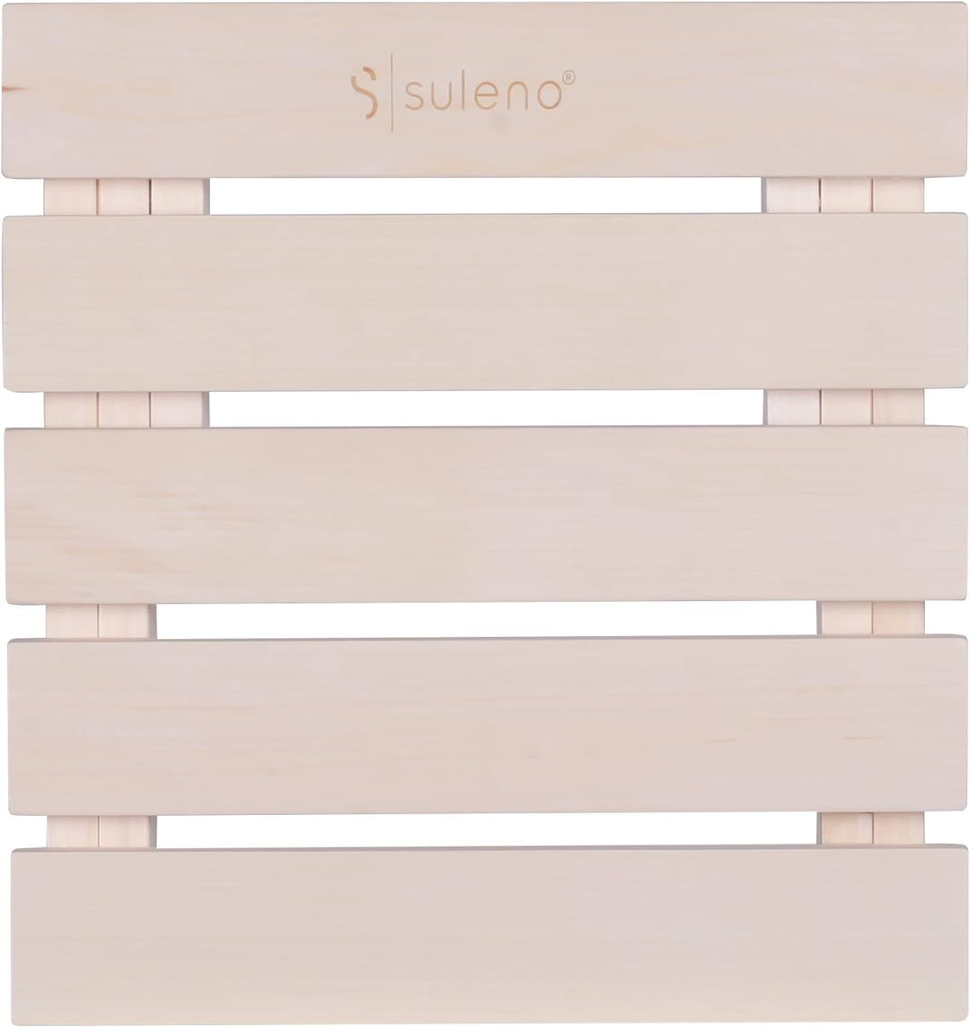 SULENO Sauna Kopfstütze JARI verstellbar Espe Nackenstütze Kopfkeil