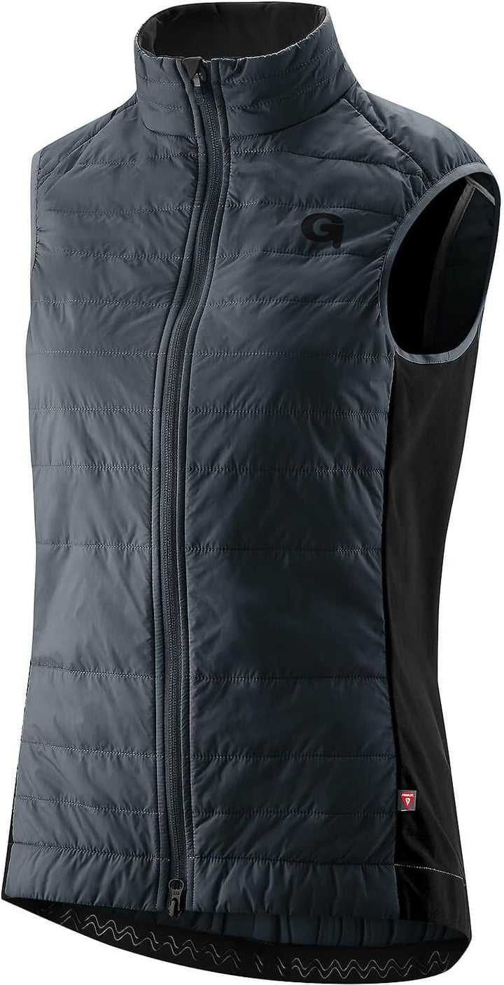 Gonso Damen Sestriere Weste Steppweste Schiefer 38, Schiefer 38