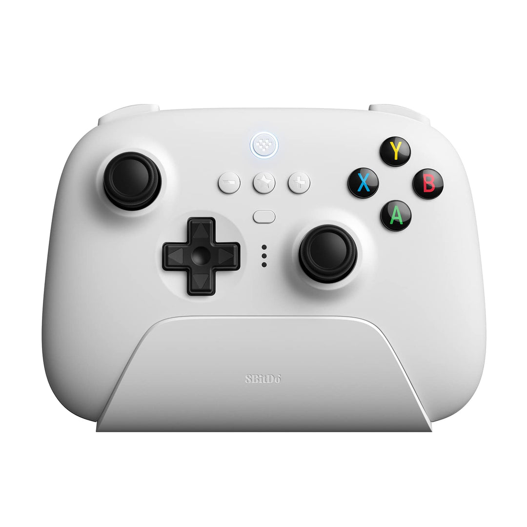8BitDo Ultimate Controller mit Ladestation 2,4 g für Windows, Android und iOS 16.3+ - Weiss