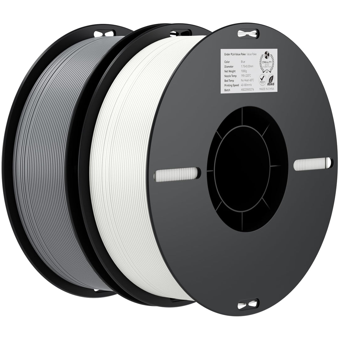 Creality Ender PLA Filament, 1,75mm PLA 3D Drucker Filament, Massgenauigkeit +/- 0.03mm, passend für