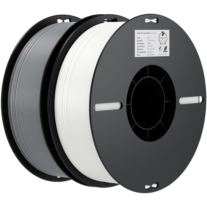 Creality Ender PLA Filament, 1,75mm PLA 3D Drucker Filament, Massgenauigkeit +/- 0.03mm, passend für